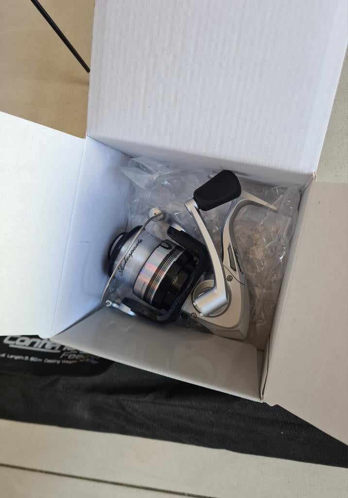 Shakespeare feeder hengel 3.60m + molen 6000. Set. Nieuw., Ophalen, Feeder + molen, Shakespeare, 3.60m, 6000FD