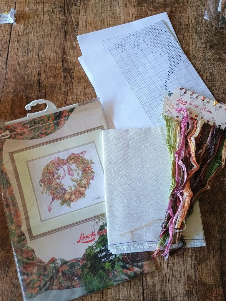 Lanarte borduurpakket, Ophalen of Verzenden, Gebruikt, Borduurpakket