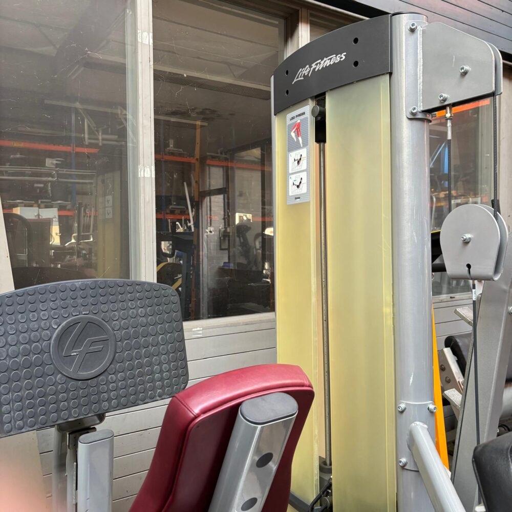 Life Fitness - Leg Press, Ophalen of Verzenden, Gebruikt, Benen, Overige typen