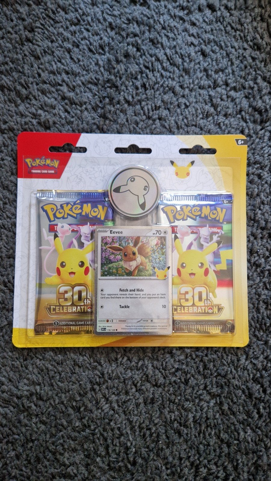 Pokémon Celebrations Eevee Blister Pack, Ophalen of Verzenden, Nieuw, Overige typen