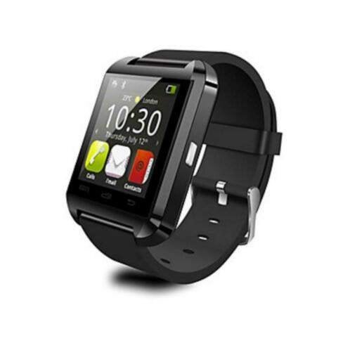 Smartwatch Slimme accessoires Stappentellers Smart horloge, Ophalen of Verzenden, Nieuw, Zwart, Android
