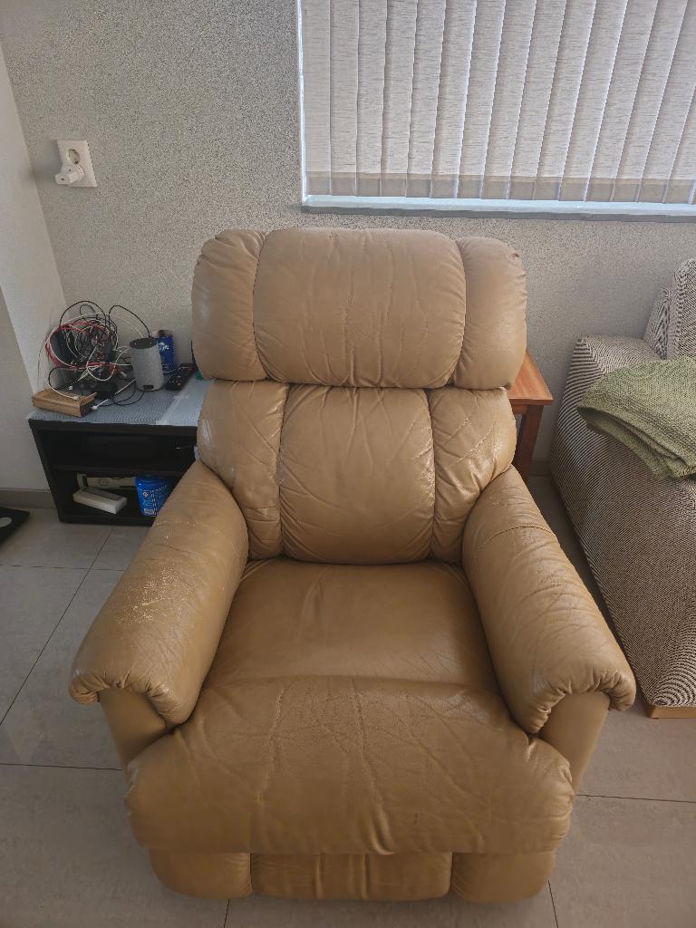 Recliner, Ophalen, Gebruikt, 125 tot 150 cm, 50 tot 75 cm