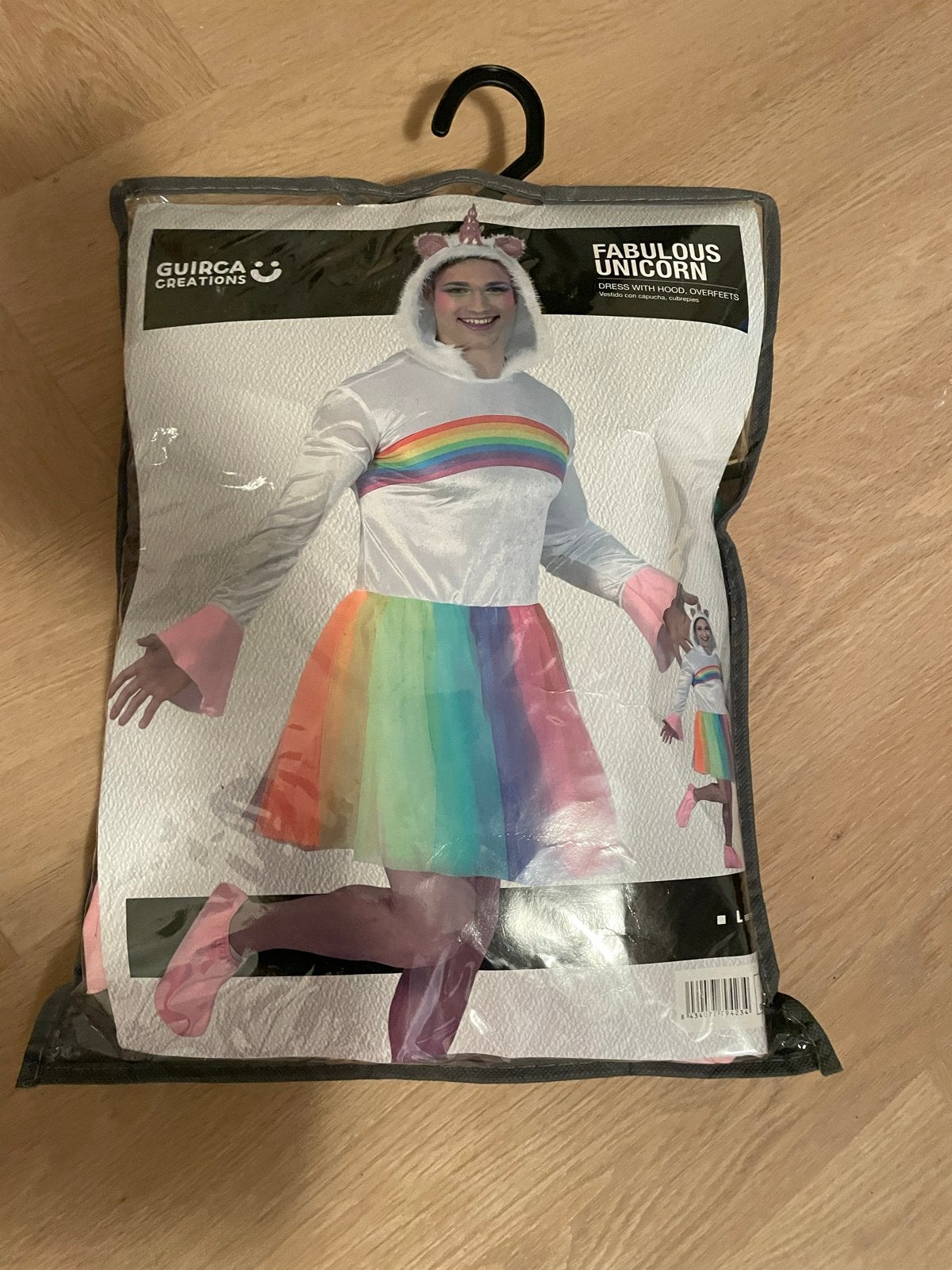 3x RegenboogPak k3 eenhoorn Mannen - Foute Party Verkleedpak, Kleding | Heren, Ophalen of Verzenden, Zo goed als nieuw, Maat 56/58 (XL)