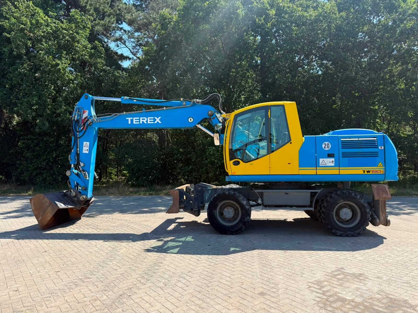 Terex - 2009 - TW190 - Mobiele kraan, Zakelijke goederen, Machines en Bouw | Kranen en Graafmachines, Kraan
