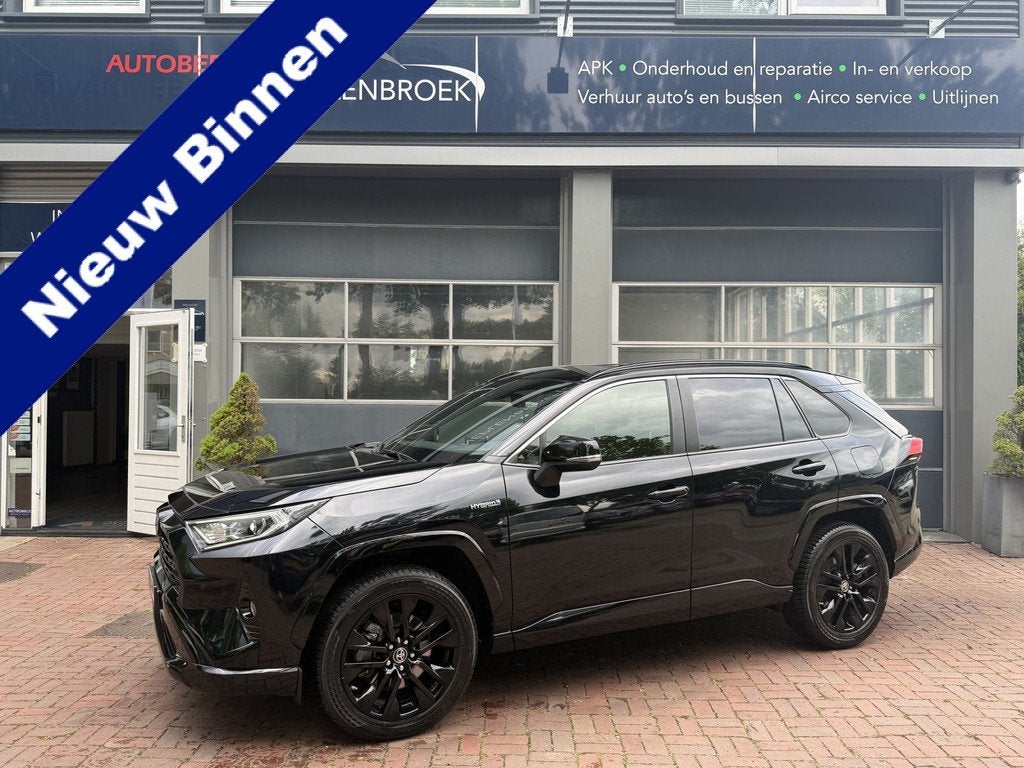 Toyota RAV4 2.5 Hybrid AWD Black Edition | ex BPM | LED | Na, Auto's, Toyota, Automaat, Gebruikt, Zwart, 4 cilinders