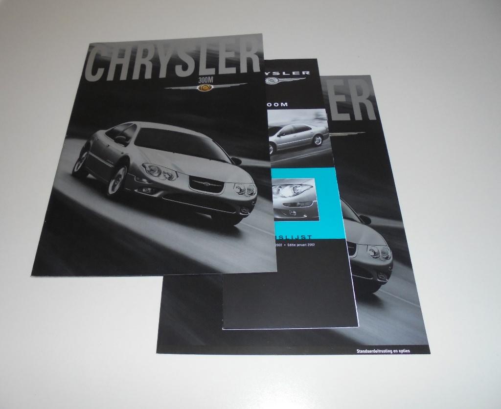 brochure Chrysler 300M  2002, Ophalen of Verzenden, Nieuw, Overige merken