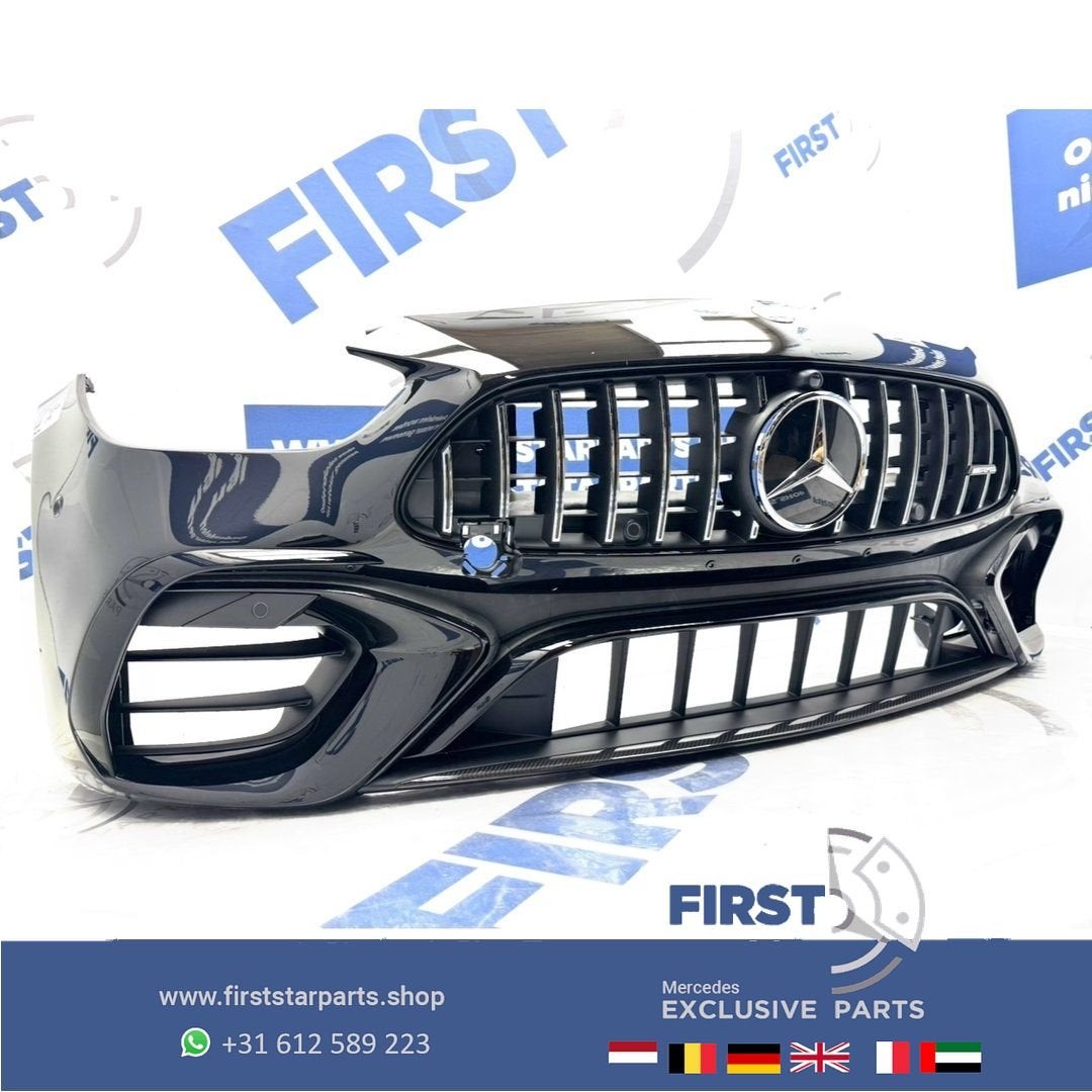 CARBON BUMPER W206 C63 AMG VOORBUMPER C KLASSE ORIGINEEL A20, Auto-onderdelen, Gebruikt, -, Voor, Ophalen of Verzenden