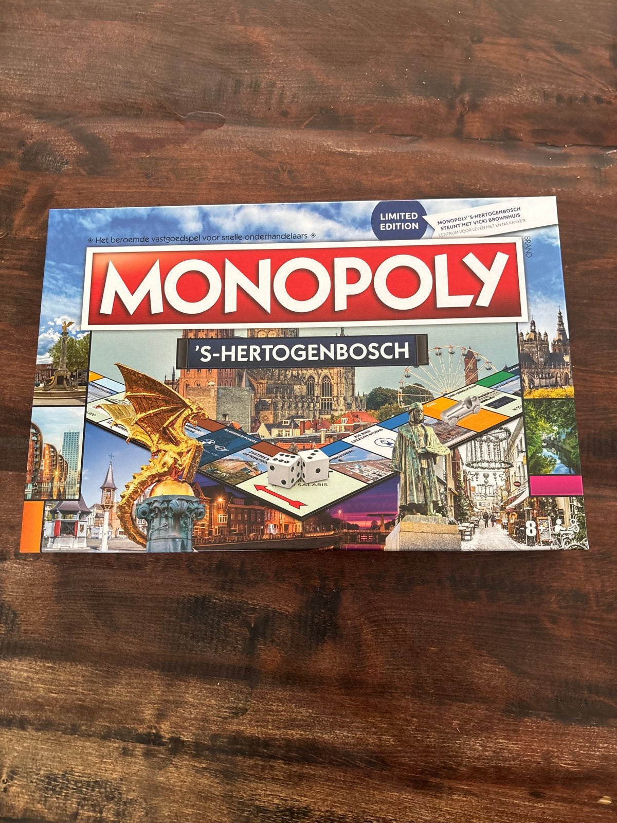 Monopoly 's-Hertogenbosch Limited Edition - Nieuw in doos, Hobby en Vrije tijd, Gezelschapsspellen | Bordspellen, Ophalen of Verzenden