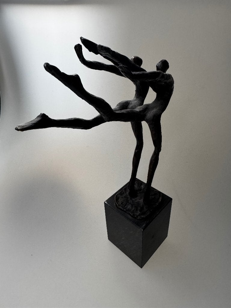 Artihove bronzen beeld, Zwart, Overige stijlen, Ophalen of Verzenden, Zo goed als nieuw