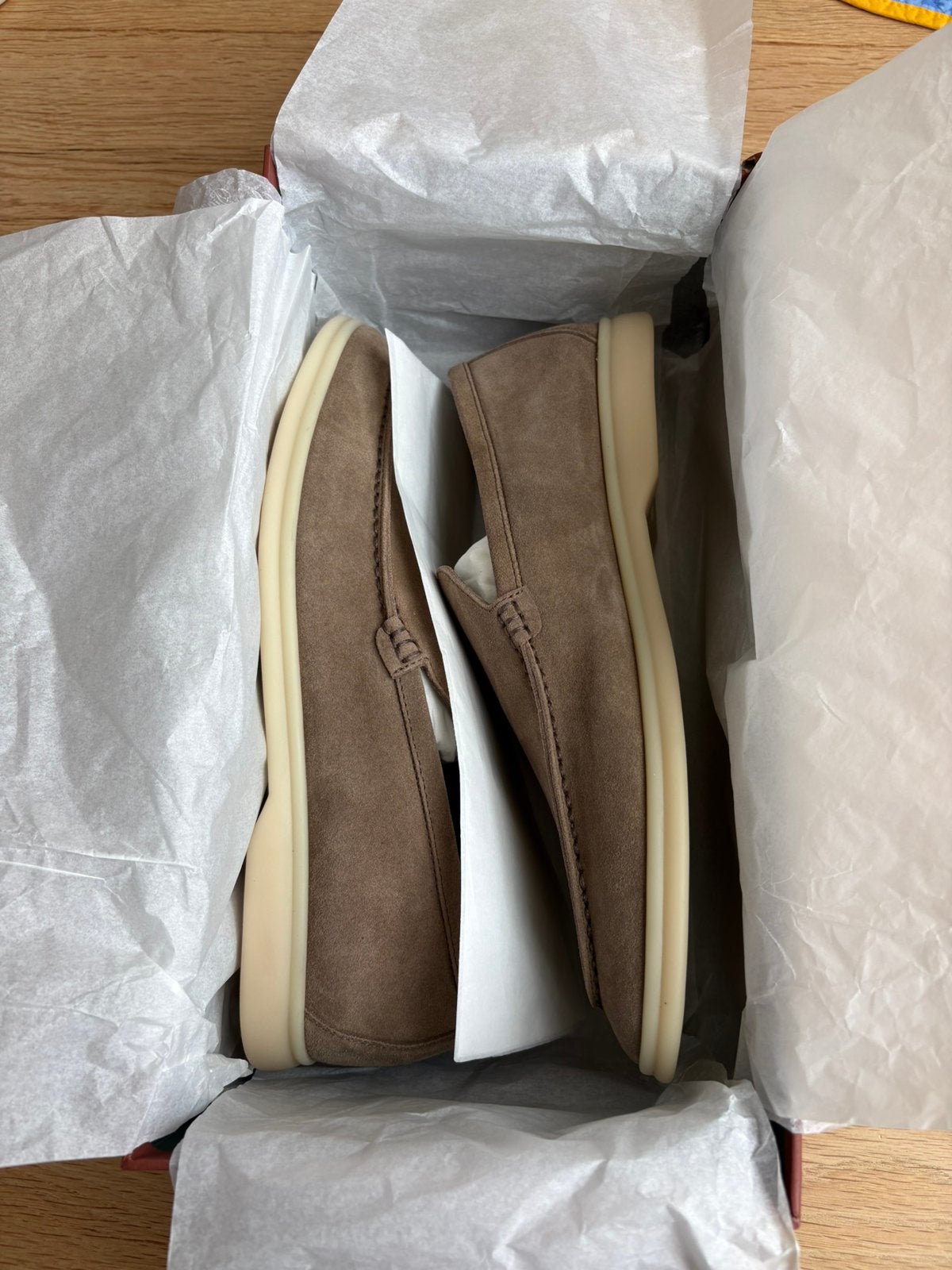 Loro Piana Summerwalk, Kleding | Heren, Loafers, Bruin, Verzenden, Nieuw