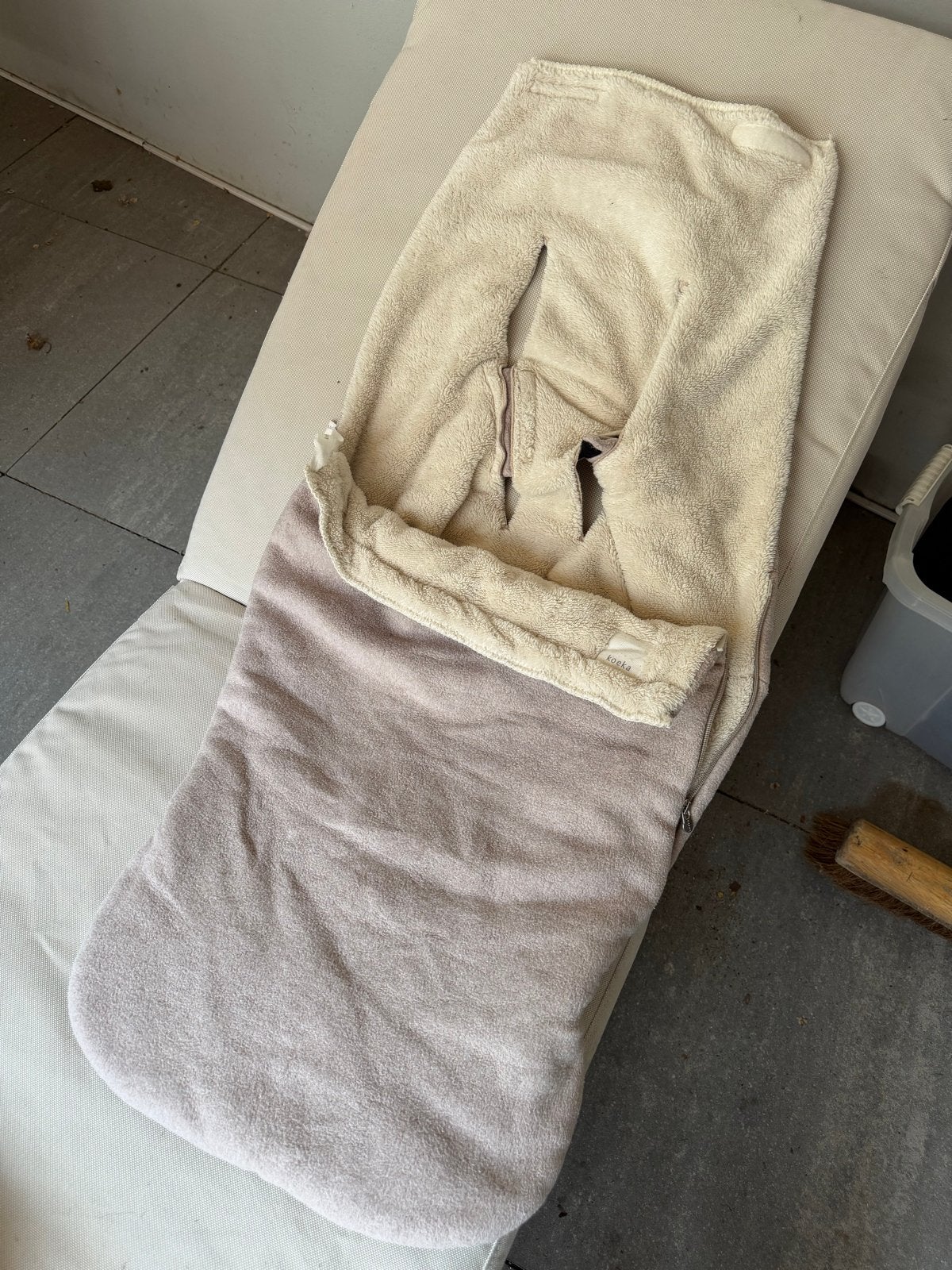 Comfortabele baby slaapzak - ideaal voor kinderwagen, Ophalen, Gebruikt, 70 tot 85 cm, Slaapzak