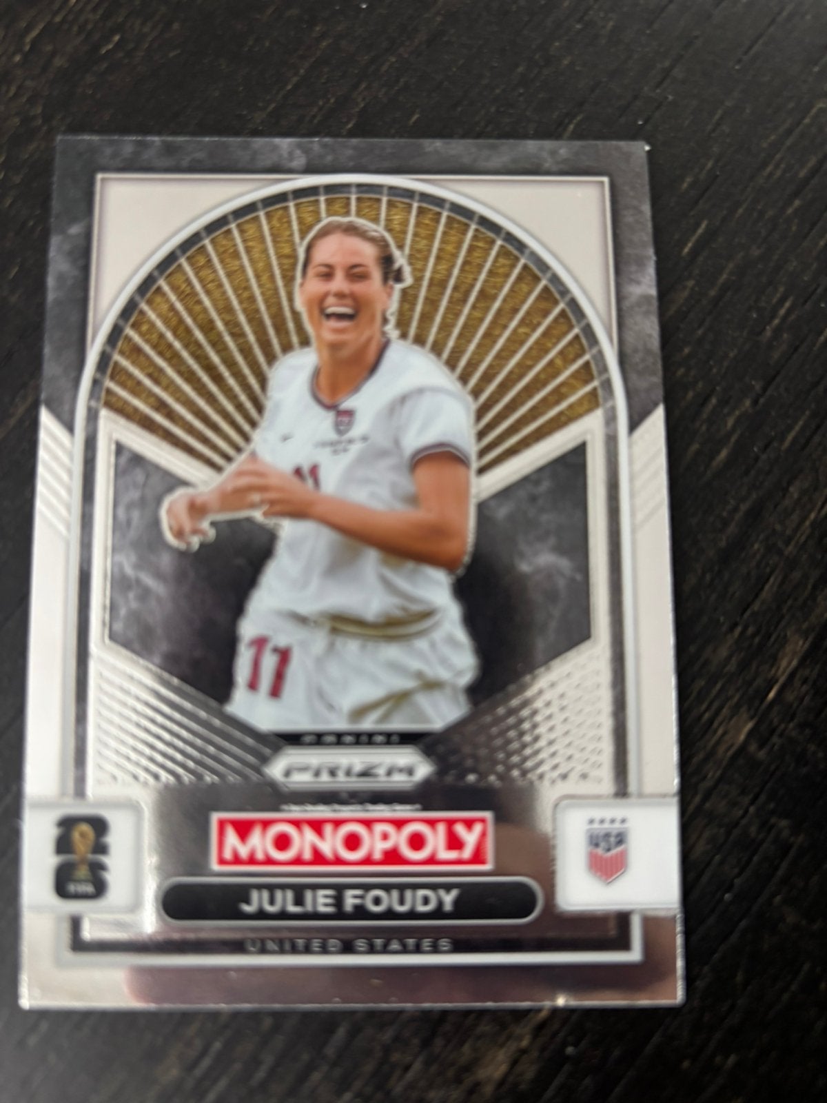 Panini Monopoly Prizm 2026 - Julie Foudy #93, Verzenden, Nieuw, Buitenlandse clubs, Poster, Plaatje of Sticker