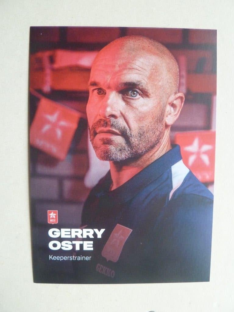 Spelerskaart.  Gerry.Oste    MVV.    2024/2025, Ophalen of Verzenden, Zo goed als nieuw, Overige binnenlandse clubs, Spelerskaart
