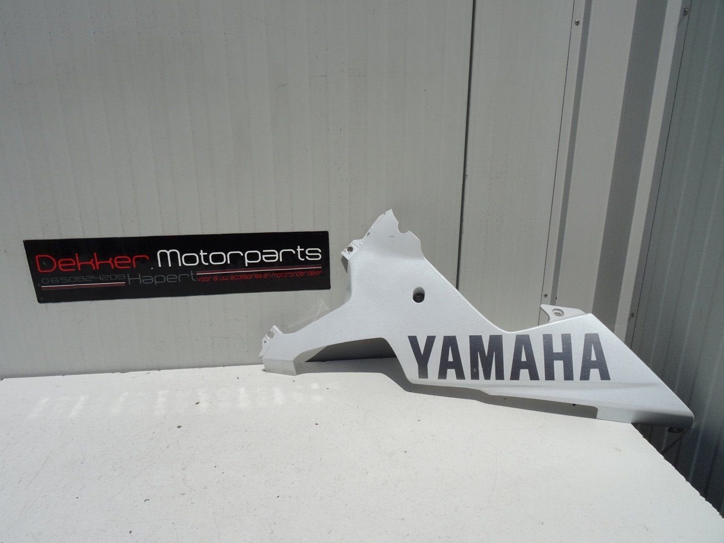 Linker Onderkuip / Kuipdeel Yamaha YZF R1 2002-2003 RN09 Wit, Motoren, Onderdelen | Yamaha, Gebruikt, -, -, Ophalen of Verzenden