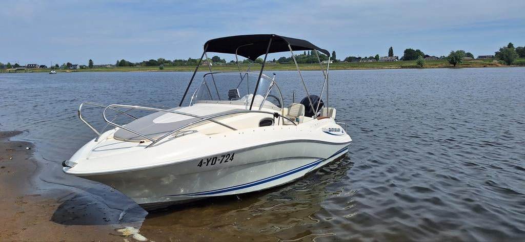Quicksilver 555 WA 100pk Mercury 2012, incl. trailer 2020, Gebruikt, Ophalen, 70 pk of meer, 3 tot 6 meter