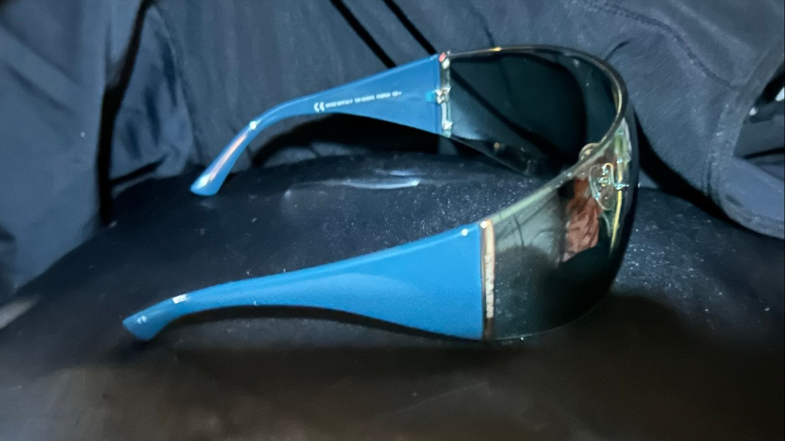 Giorgio Armani Zonnebril, Overige merken, Gebruikt, Zonnebril, Blauw