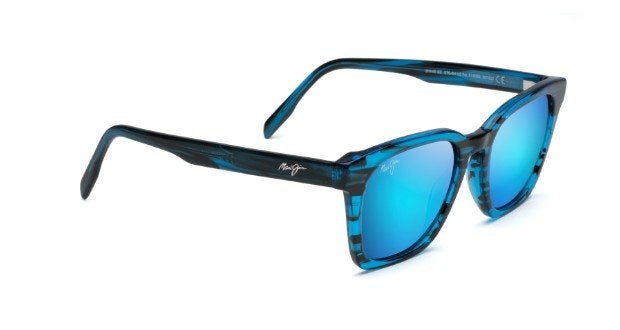 Maui Jim shave ice zonnebril, Ophalen of Verzenden, Gebruikt, Blauw, Overige merken