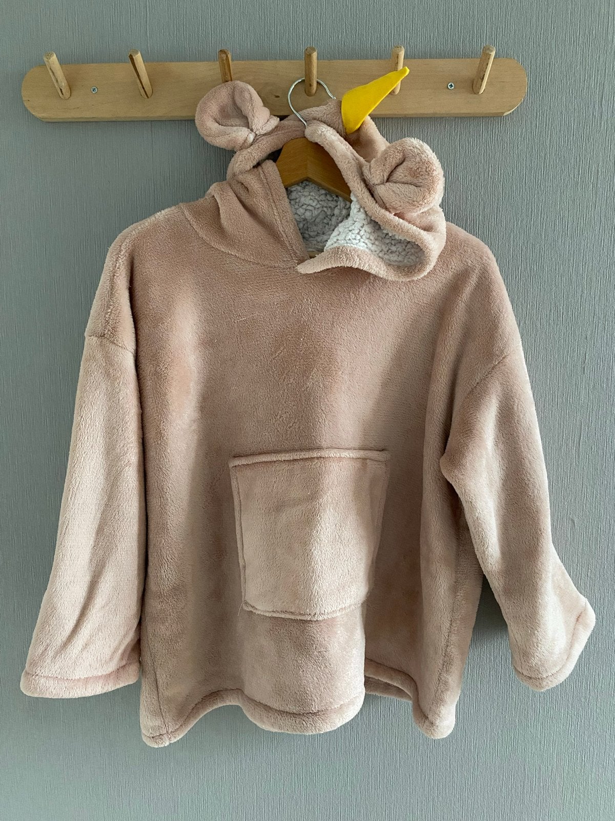 Roze hoodie met unicorn hoorn en oortjes, Ophalen of Verzenden, Zo goed als nieuw, Meisje