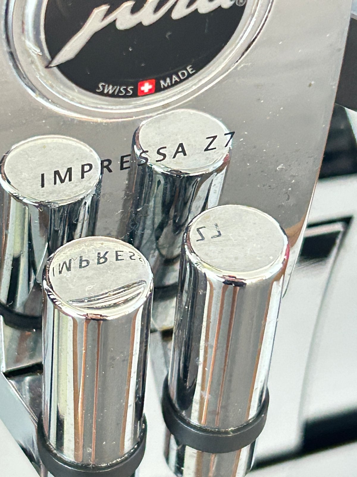 Jura Impressa Z7 Koffiemachine - Zo goed als nieuw, Gebruikt, Espresso apparaat, 10 kopjes of meer, Koffiebonen