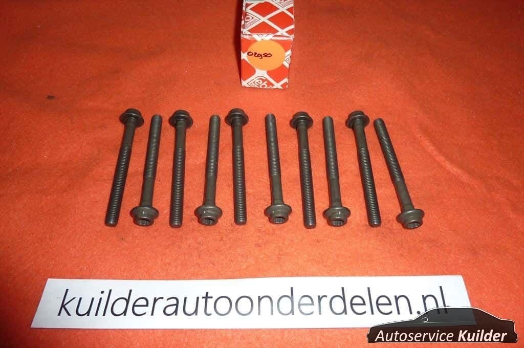 Kopbouten set Mercedes 190D  E200D W201 W124 Nieuw Febi, -, Nieuw, Ophalen of Verzenden, -