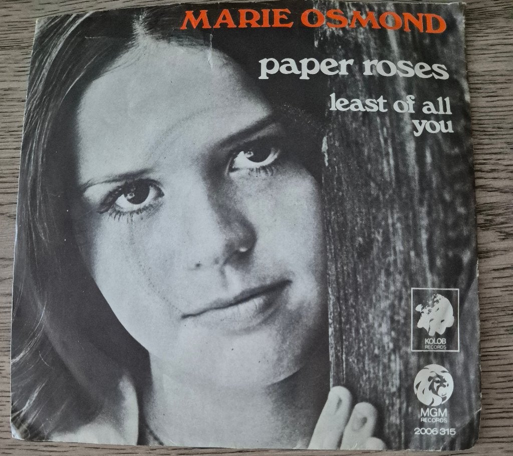 Marie Osmond – Paper Roses, Ophalen of Verzenden, Gebruikt, 7 inch