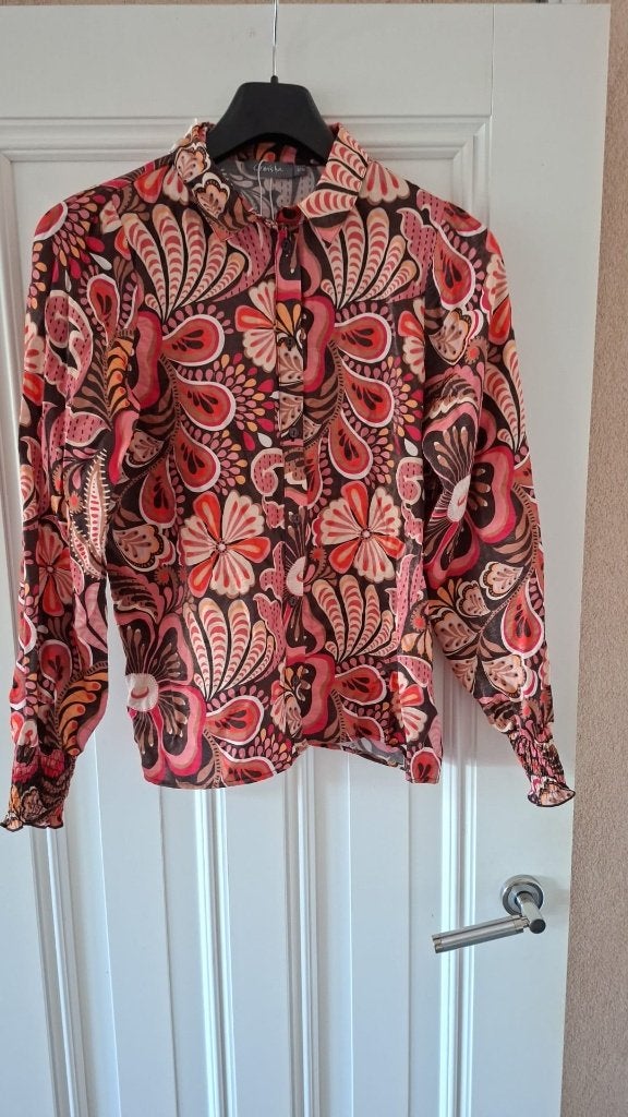 Geisha blouse S, Kleding | Dames, Ophalen of Verzenden, Zo goed als nieuw, Maat 36 (S), Geisha