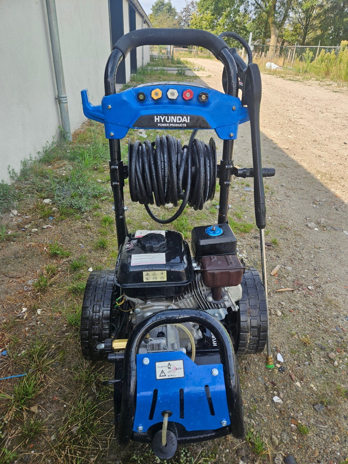 Hyundai Hogedrukreiniger met Benzinemotor, Ophalen, Gebruikt, Benzine, Hyundai
