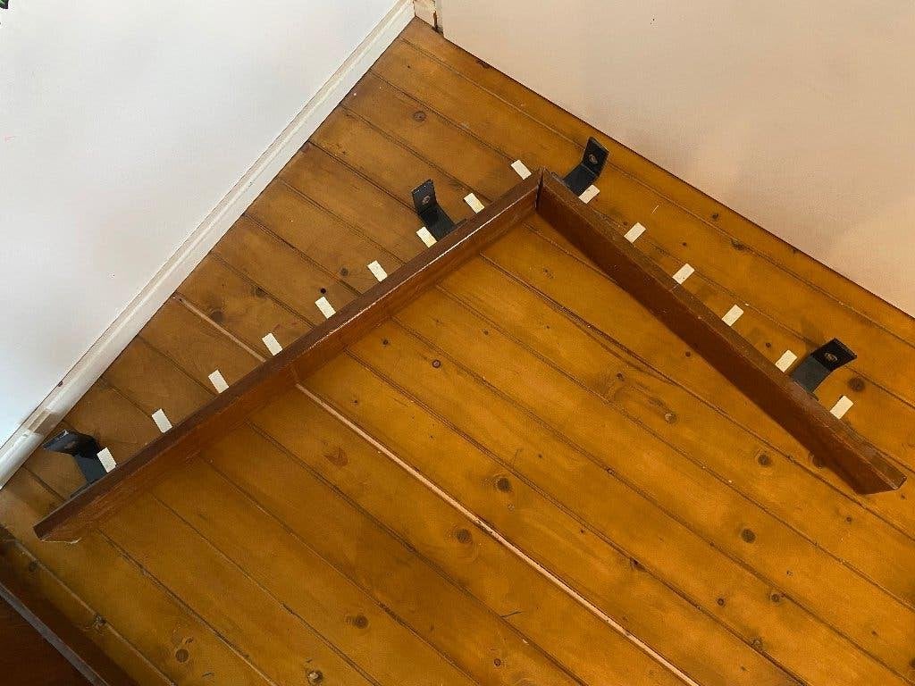 Vintage school kapstok, Huis en Inrichting, Woonaccessoires | Kapstokken, Gebruikt, Minder dan 100 cm, Hout, Ophalen