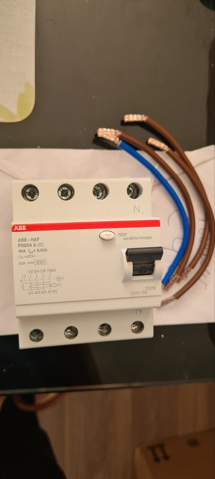 ABB haf ( FH 204A) aardlekschakelaar, Ophalen of Verzenden, Overige typen