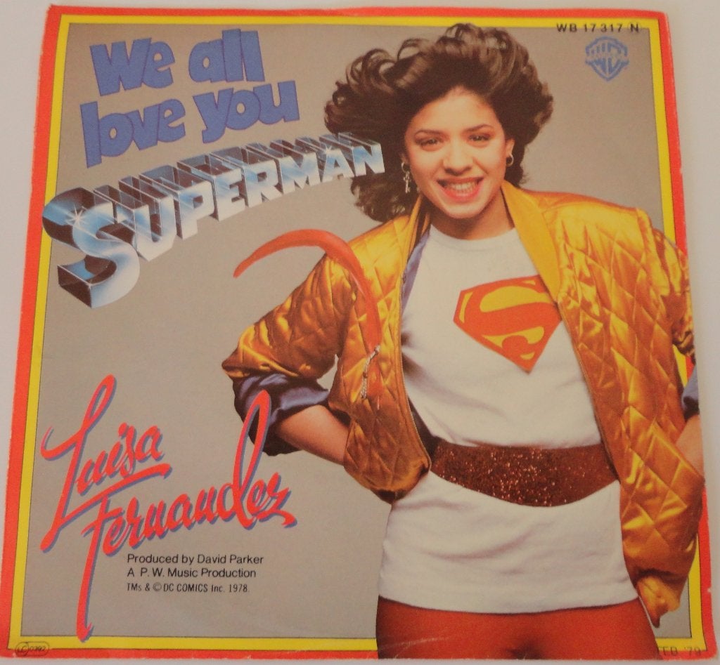 Luisa Fernandez > We all love you superman, Ophalen of Verzenden, Gebruikt, 7 inch, Pop