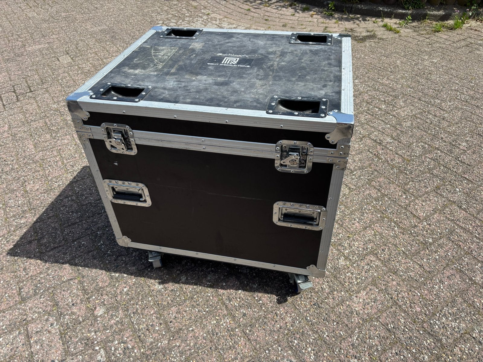 Robuuste Flightcase met Blue Wheels en remmen, Ophalen, Gebruikt, Iled, Overige instrumenten