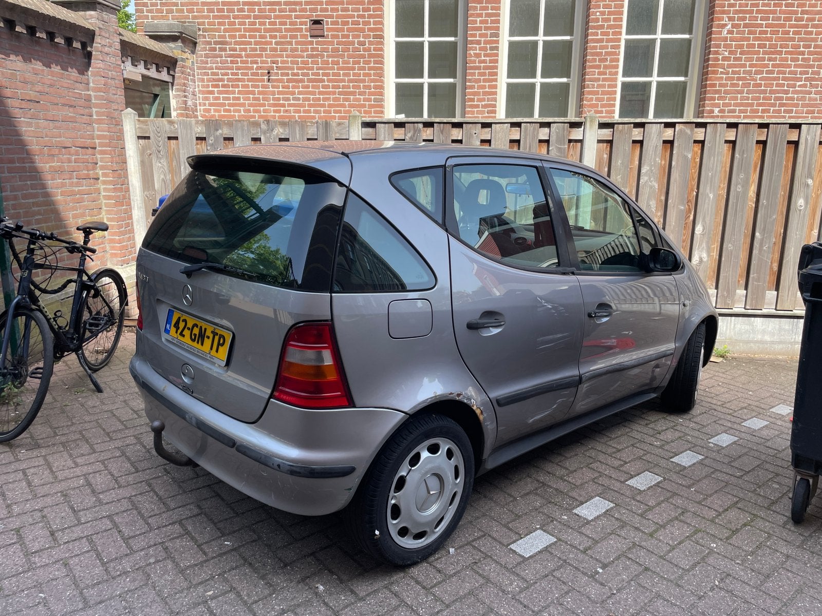 Mercedes-Benz A-Klasse 1.6 A160 Classic 2001 Grijs, Voorwielaandrijving, 40 €/maand, 4 cilinders, Handgeschakeld