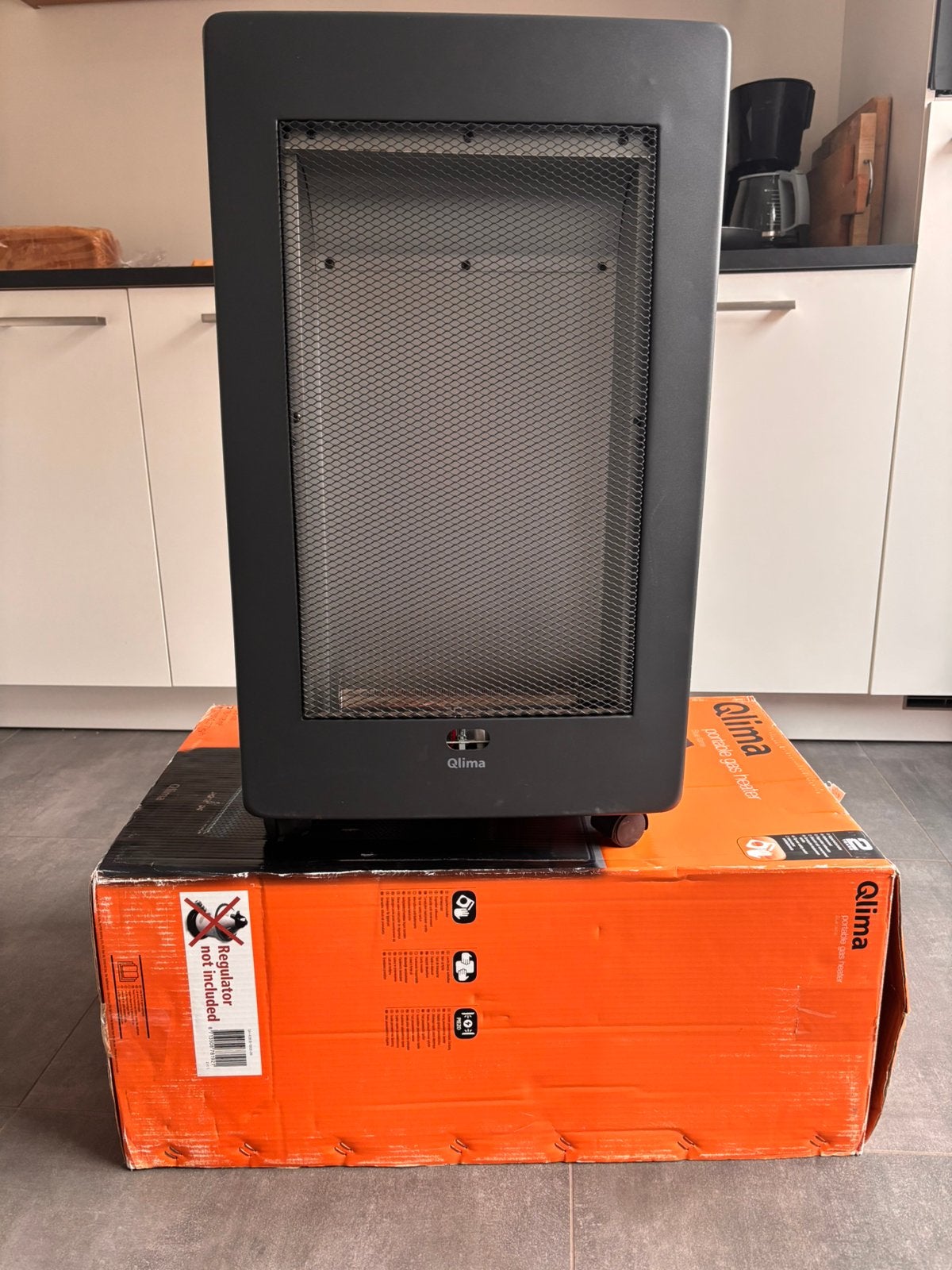 Qlima gh 438 b, Huis en Inrichting, Ophalen, Gas, Gaskachel