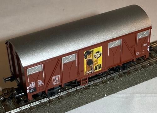 Märklin DB gesloten goederenwagon met reclameopschrift, Wisselstroom, Ophalen of Verzenden, Märklin, Nieuw