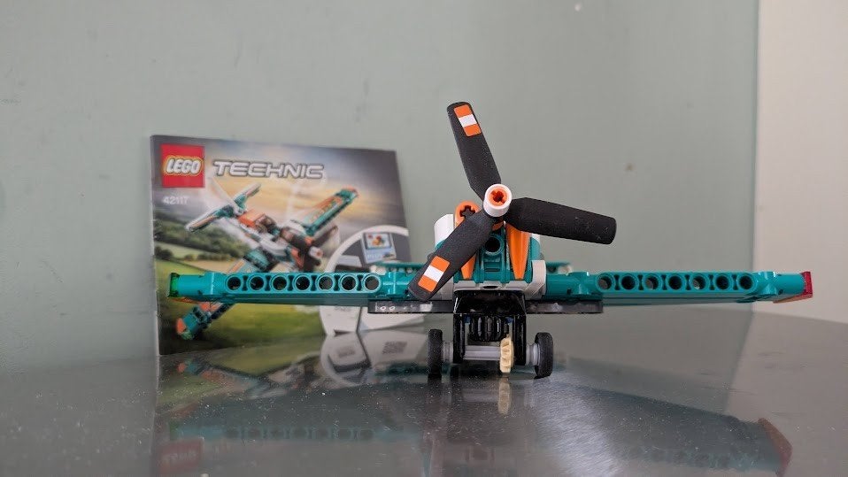 LEGO Technic Racevliegtuig 42117 - Nieuwstaat, Lego, Inclusief instructies, Ophalen of Verzenden, Zo goed als nieuw