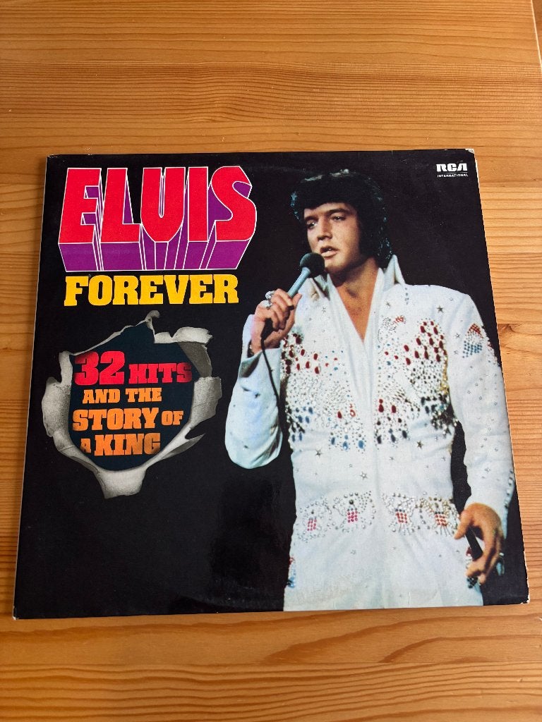 Elvis Presley - Elvis Forever vinyl, Ophalen, Gebruikt, Gatefold hoes, 12 inch