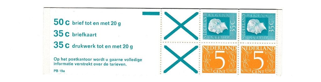 PB. 19 a, Postzegels en Munten, Postzegels | Nederland, Ophalen of Verzenden, Postfris