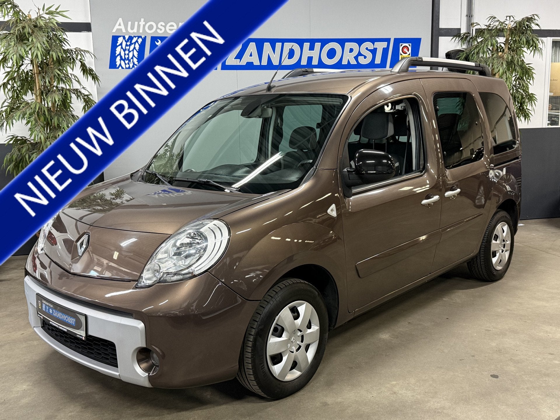 Renault Kangoo Family 1.6-16V Expression // Aangepaste Auto, Auto's, Gebruikt, 1295 kg, 4 cilinders, Bruin