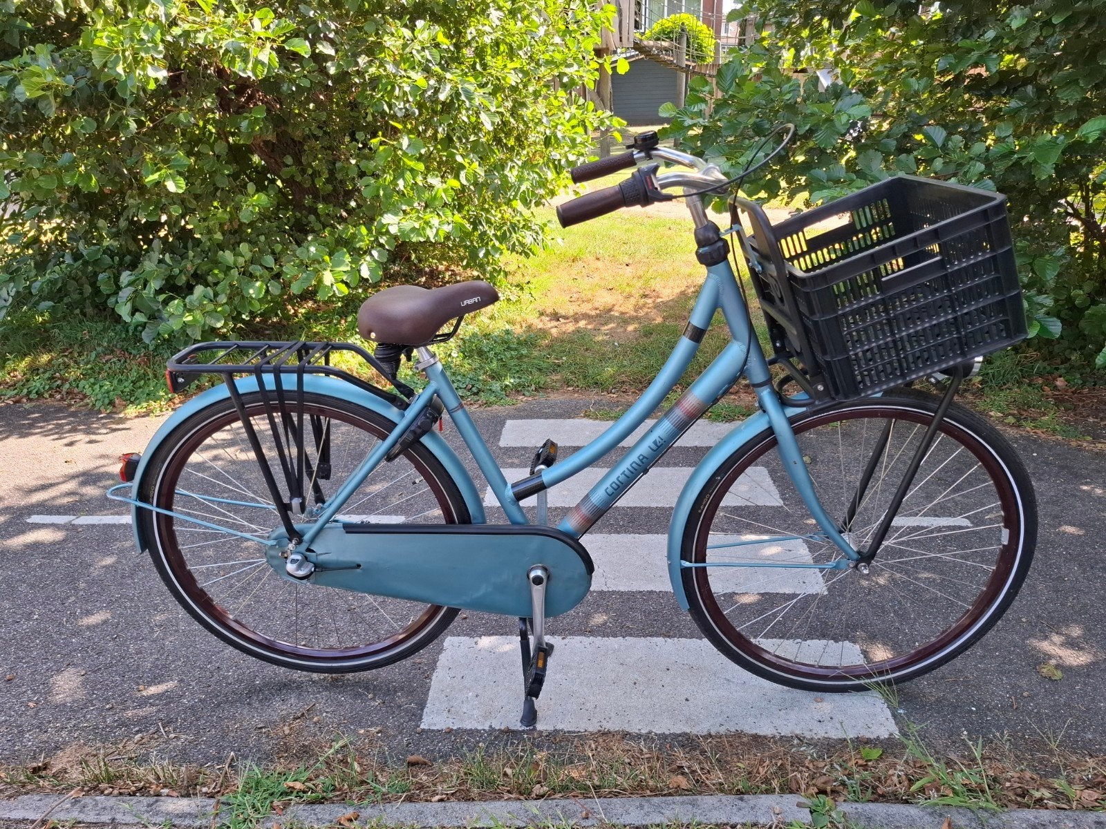 CORTINA U4 MEISJESFIETS 50CM, 28INCH, 3 VERSNELLINGEN, Ophalen, Terugtraprem, Cortina U4 transportfiets, Versnellingen