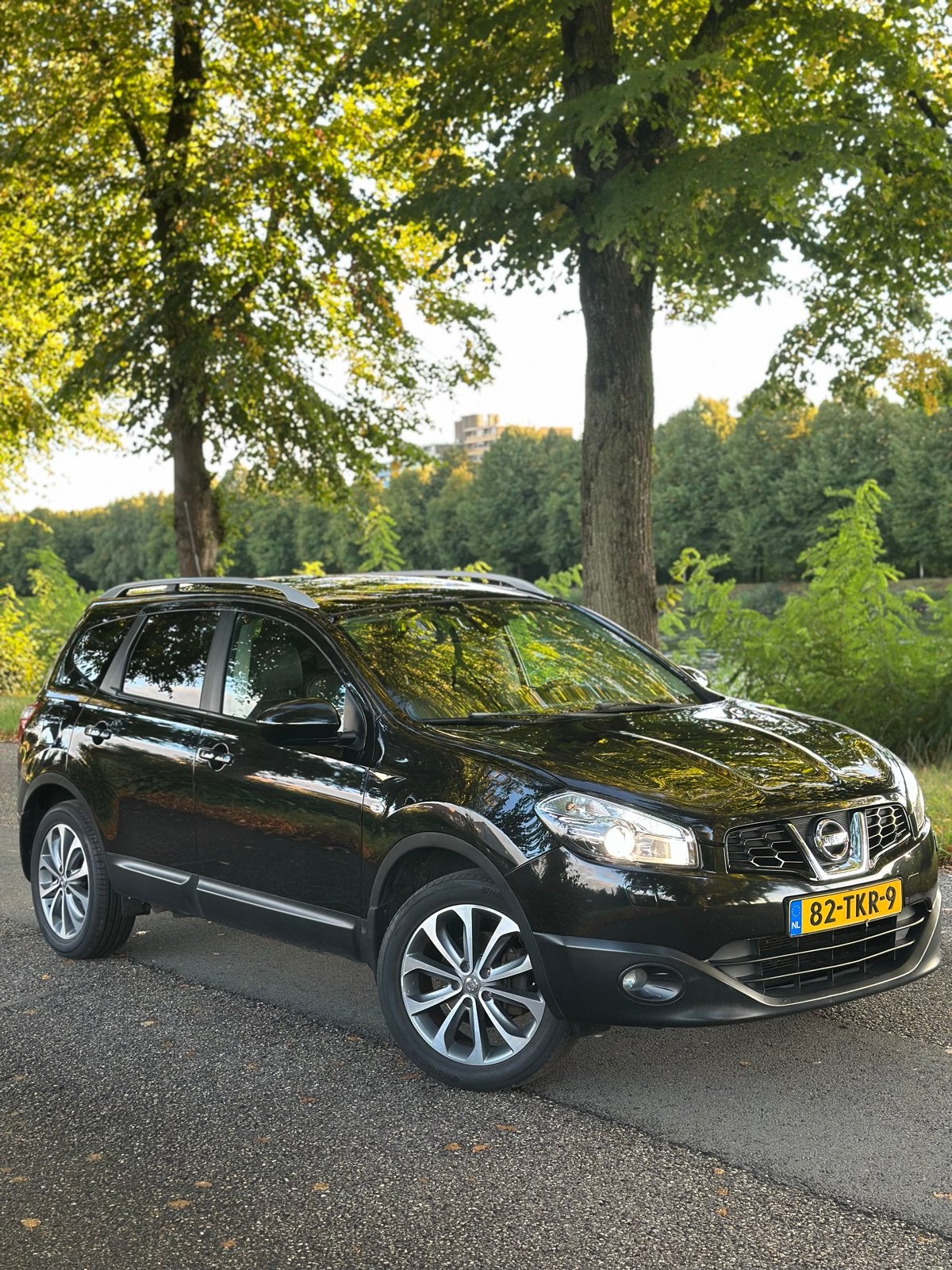 Nissan Qashqai+2 2.0 2WD  2012 Zwart, 7 stoelen, Zwart, Origineel Nederlands, Handgeschakeld