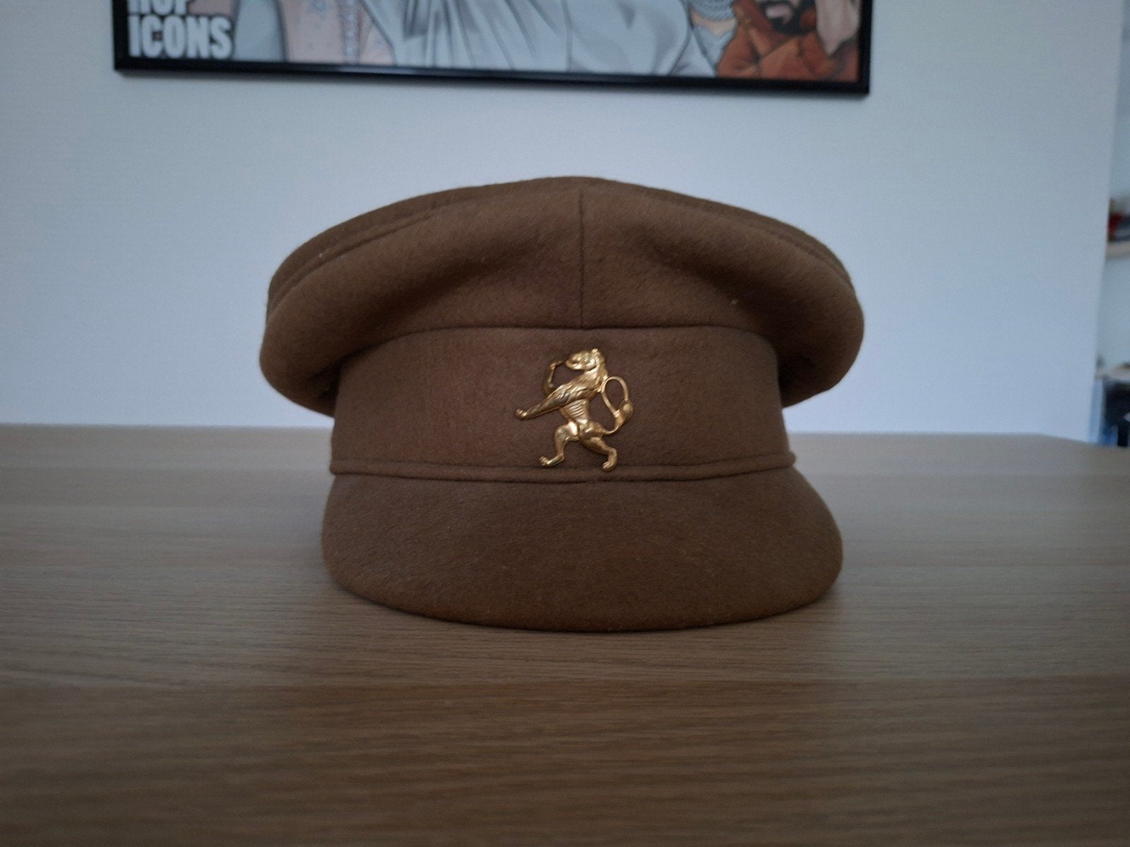 Kepi ABL Belgisch Leger (platte pet), Ophalen of Verzenden, SAE, Pet, 57 cm (M, 7⅛ inch) of minder