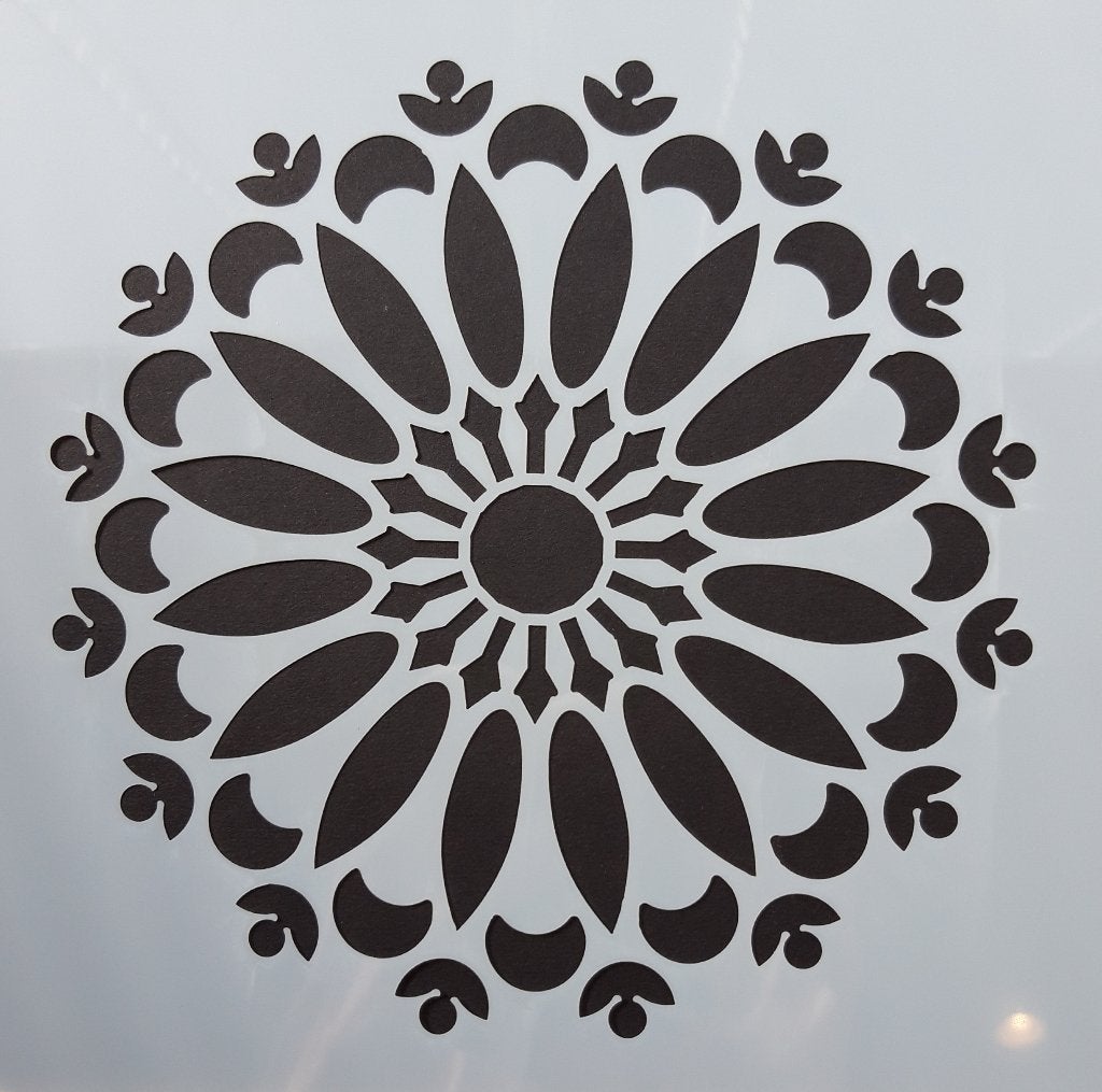 Hobby Stencil Mandala 03 - NIEUW 20x20 cm, Overige typen, Onbekend, Nieuw, Ophalen of Verzenden