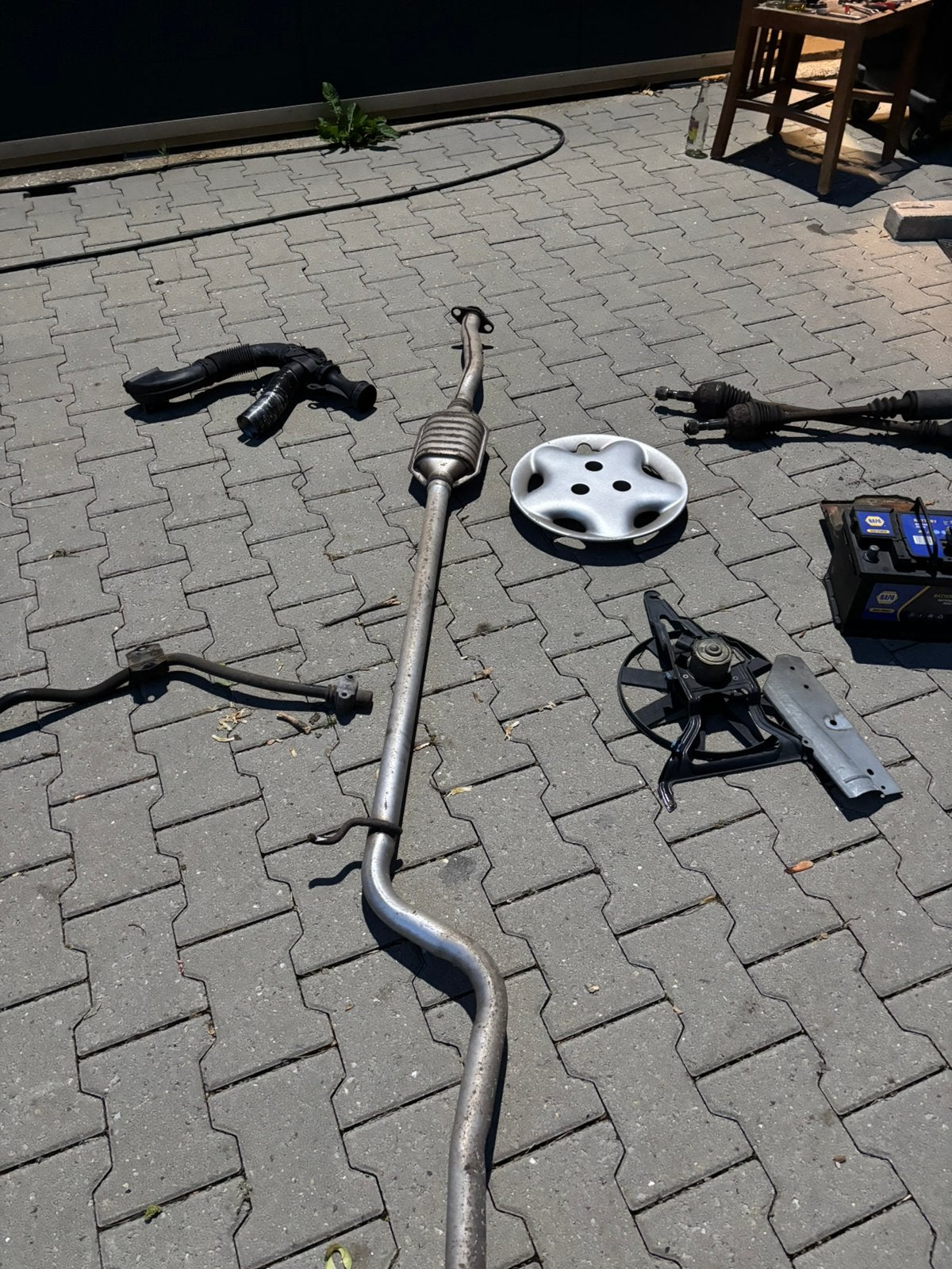 Citroen saxo 1.1, katalysator., Ophalen, Gebruikt, Citroën