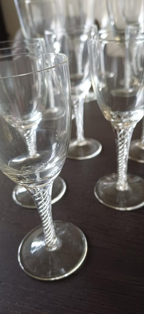 Kristallen servies 20 stuks vintage jaren 60, Antiek en Kunst, Antiek | Glas en Kristal, Ophalen