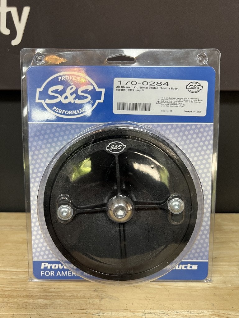 S&S Cycle Stealth Air Cleaner Kit, Ophalen of Verzenden, Nieuw