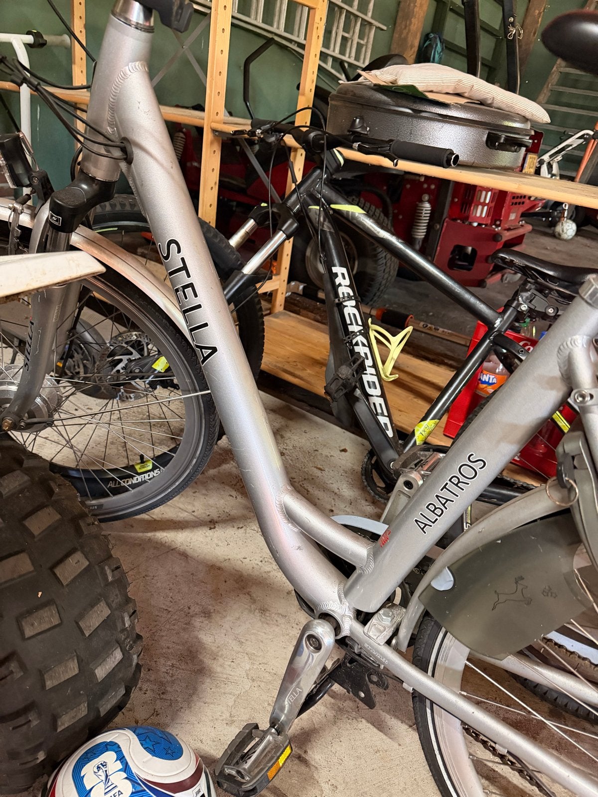 Stella Albatros e-bike met kapotte accu, Ophalen, Gebruikt, Overige merken