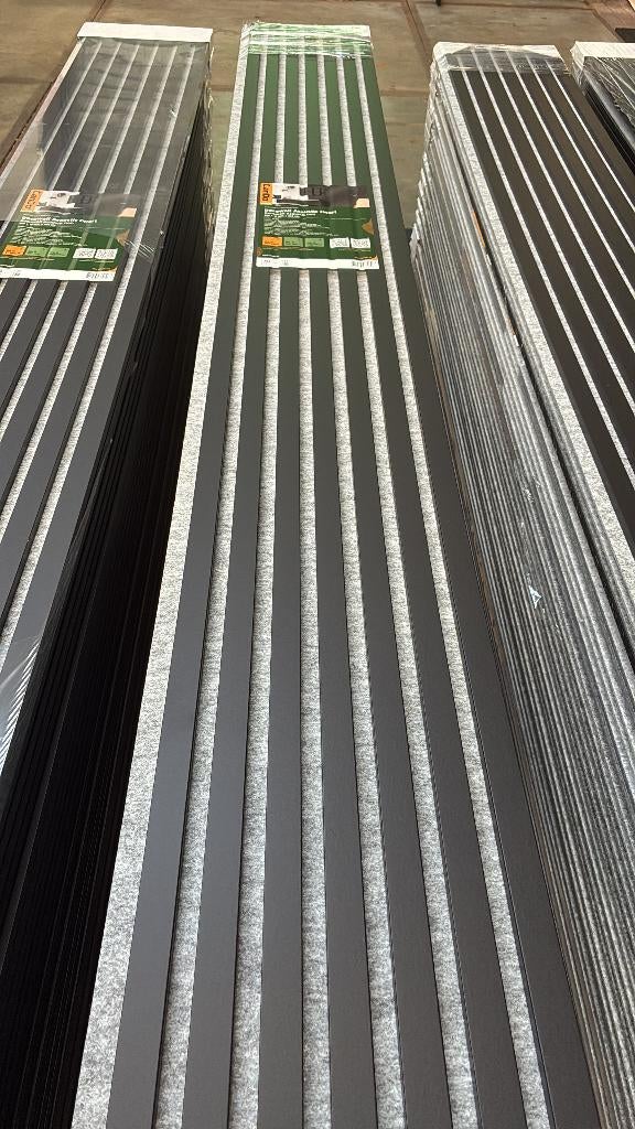Akoestische wandpanelen, lattenwand, akupanel, Cando NIEUW!!, Ophalen, Nieuw