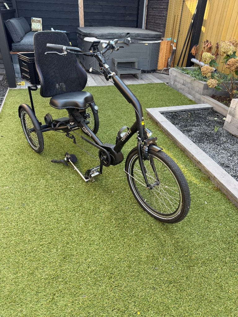 Driewiel fiets Huka Cortes, Ophalen, Zo goed als nieuw, Schijfrem, Huka