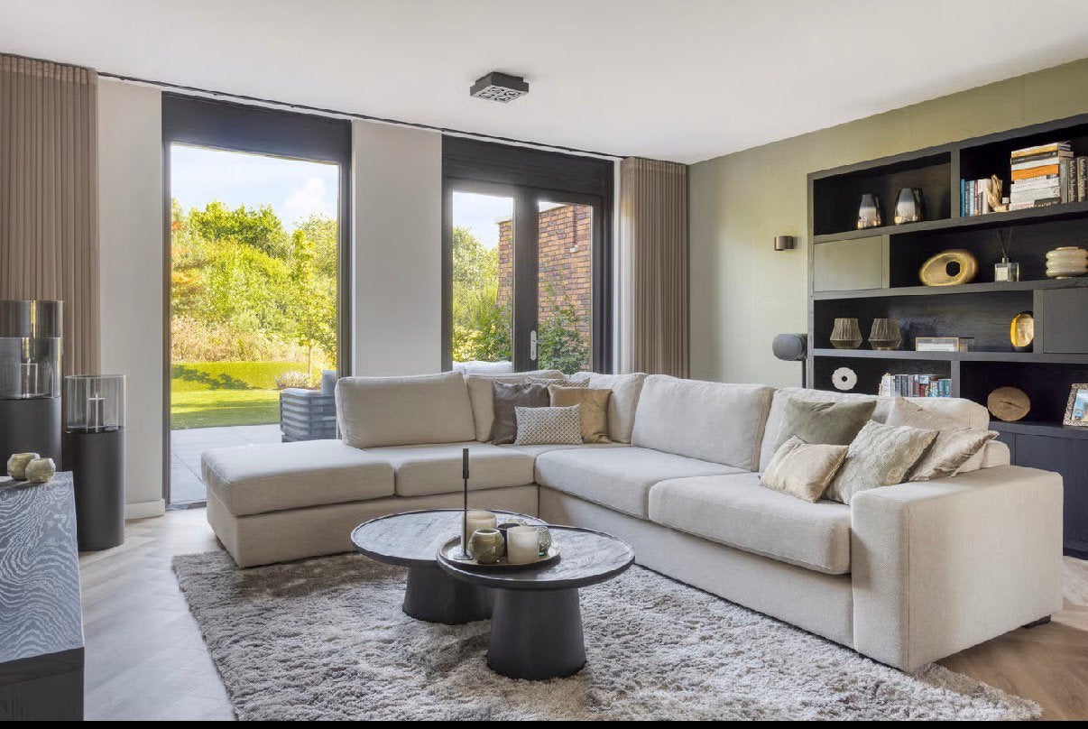 Vloerkleed Mart visser 200x290 Vernon linnen grey 13, Huis en Inrichting, Stoffering | Tapijten en Kleden, Ophalen, 200 cm of meer