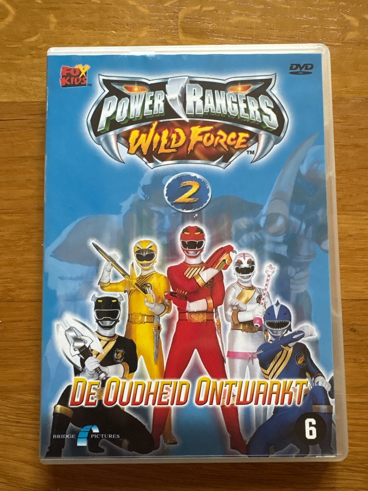 Power Rangers Wild Force - De Oudheid Ontwaakt (DVD), Cd's en Dvd's, Avontuur, Gebruikt, Tv-serie, Vanaf 6 jaar
